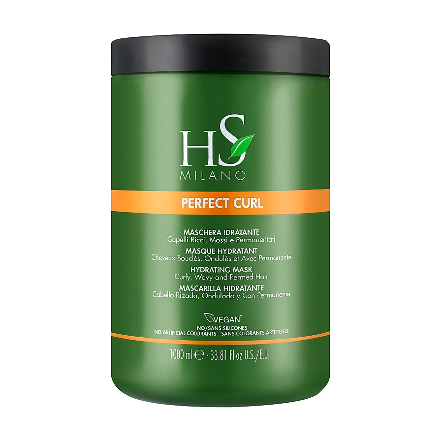 Маска HS Milano Perfect Curl Hydrating Mask для кучерявого та хвилястого волосся, 1 л